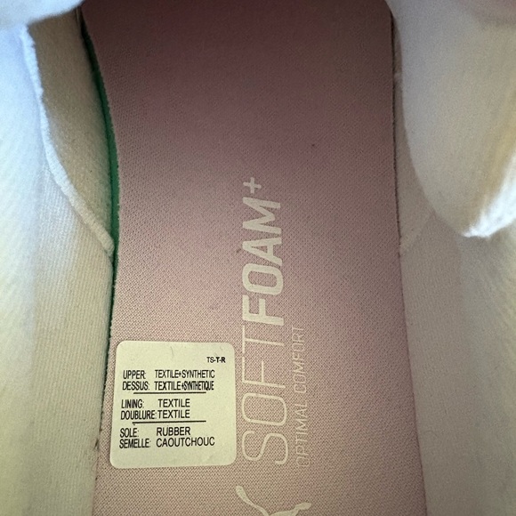 White and Pink Sneakers - Picture 2 of 2